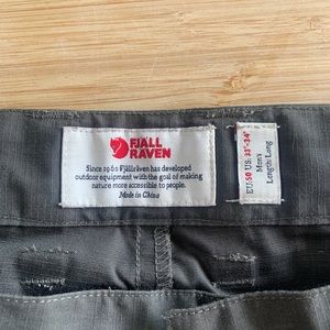 Fjallraven G-1000 pants size 33-34”